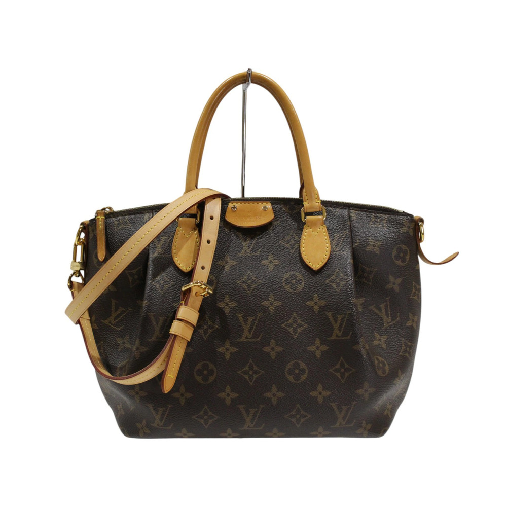 LOUIS VUITTON Turenne Monogram Canvas Brown 2way Shoulder Bag